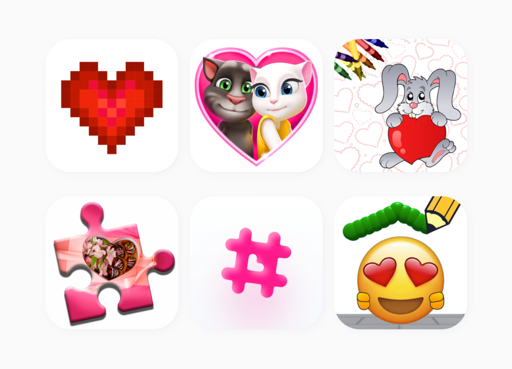 Top Valentine’s Day App Icons for Iphone in 2024