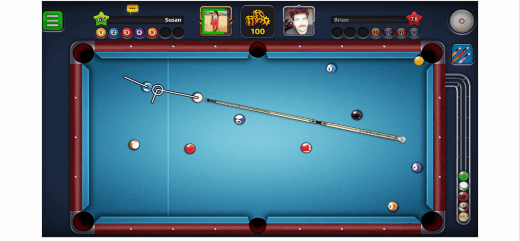 8 Ball Pool mobile game